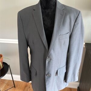 Elegant Gray Men's Blazer